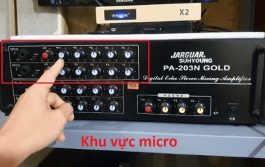 Cách chỉnh Amply nghe nhạc Remix Bass cực căng, cực hay